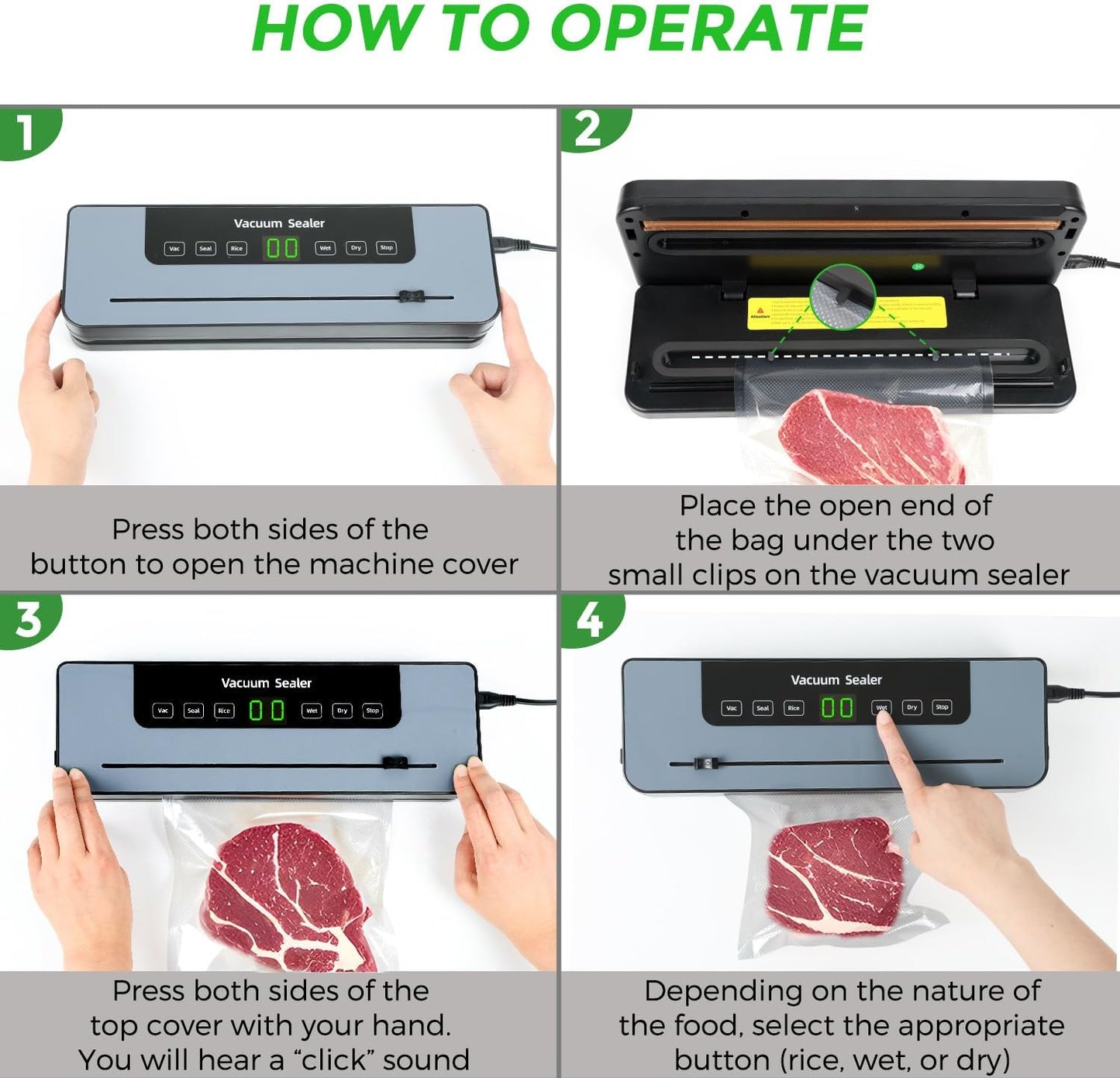 Household Vacuum Plastic Sealing Machine