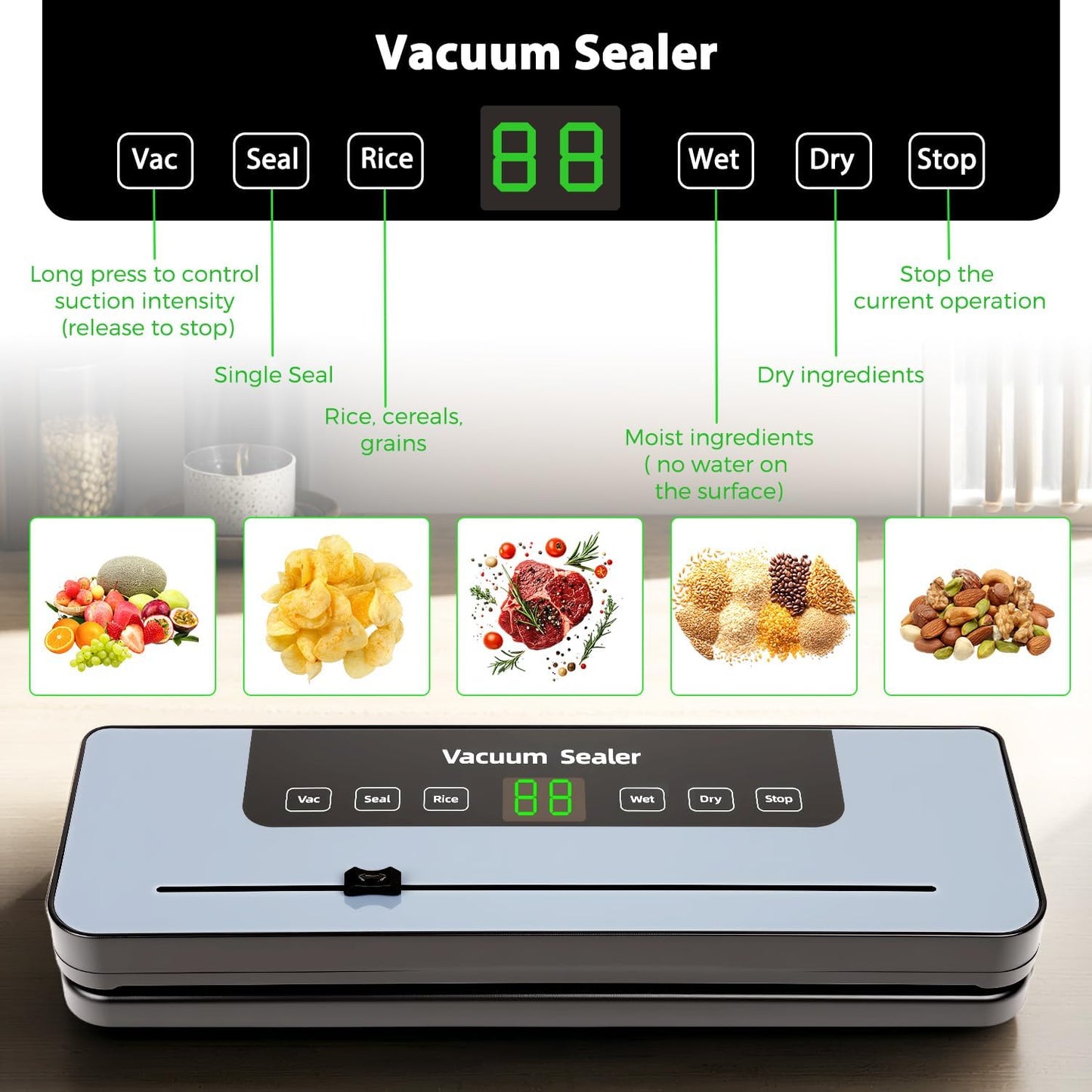 Household Vacuum Plastic Sealing Machine