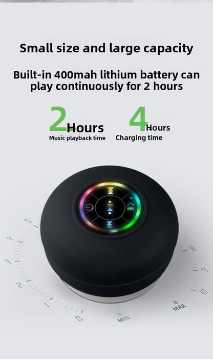 Waterproof Bathroom Bluetooth Speaker